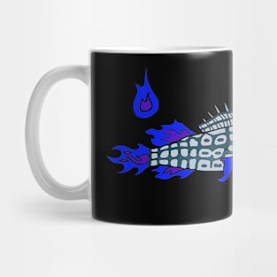 Lich Longnose Hawkfish Blue Flames Mug